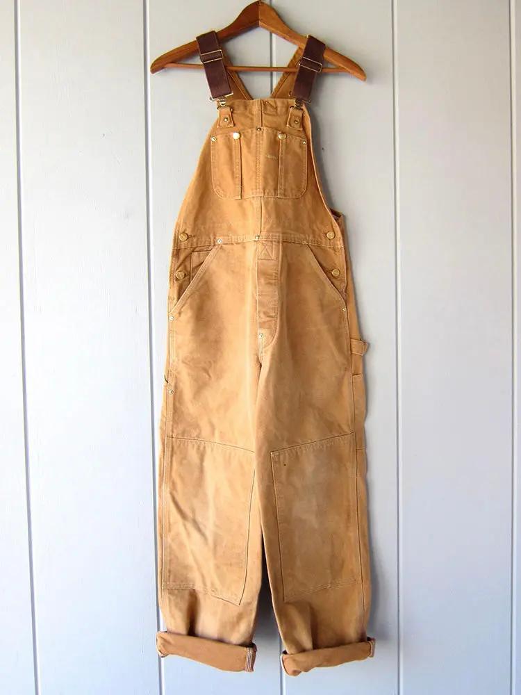Relaxed Fit Denim Overalls for Women – Stylish & Functional Plus Size Option-Caliboot