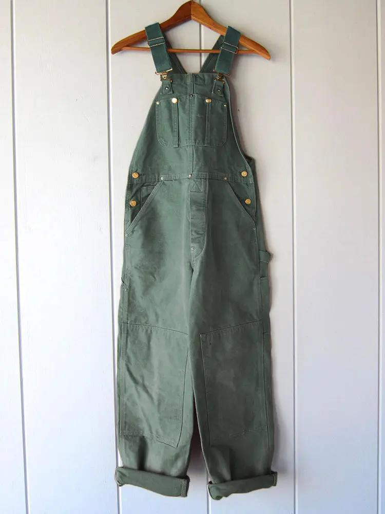 Relaxed Fit Denim Overalls for Women – Stylish & Functional Plus Size Option-Caliboot