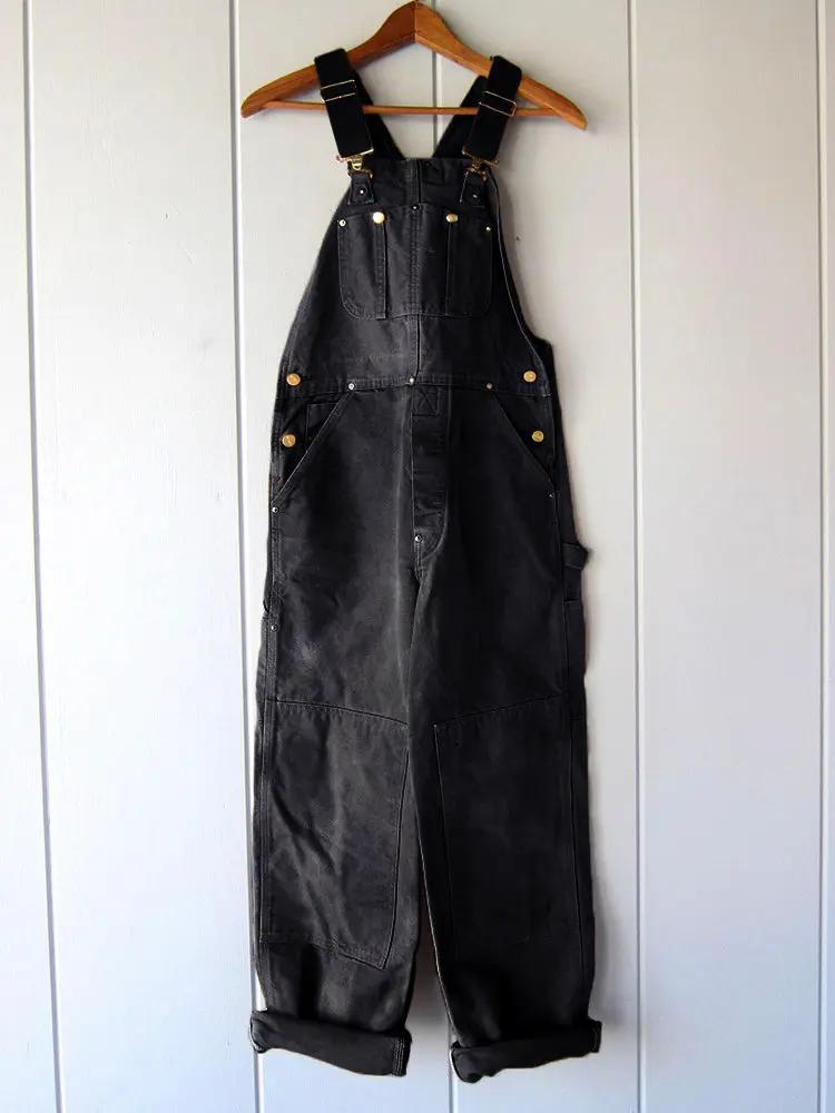 Relaxed Fit Denim Overalls for Women – Stylish & Functional Plus Size Option-Caliboot
