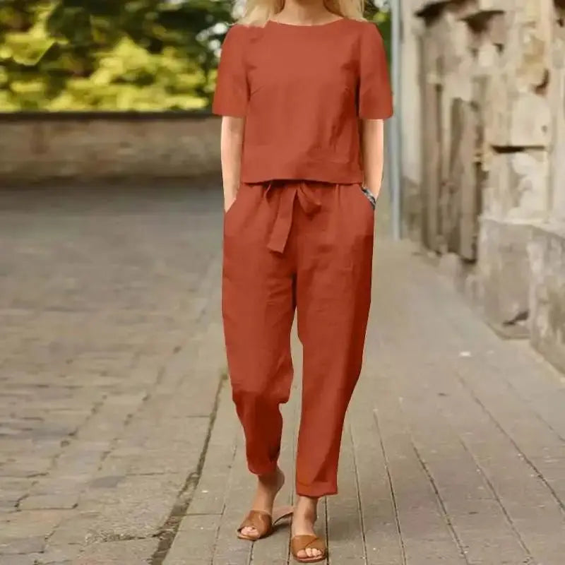 Relaxed-Fit Loungewear Set for Women – Effortless Style & Comfort 2