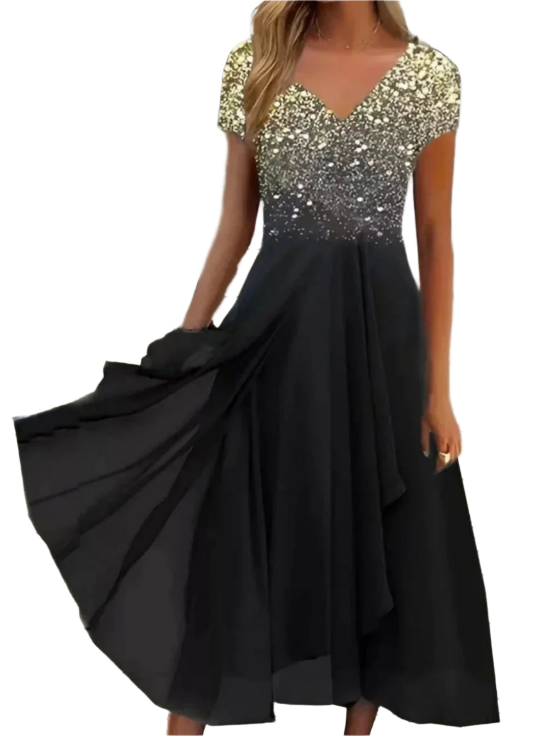 Robe Femme – Élégance Glamour et Polyvalente 2