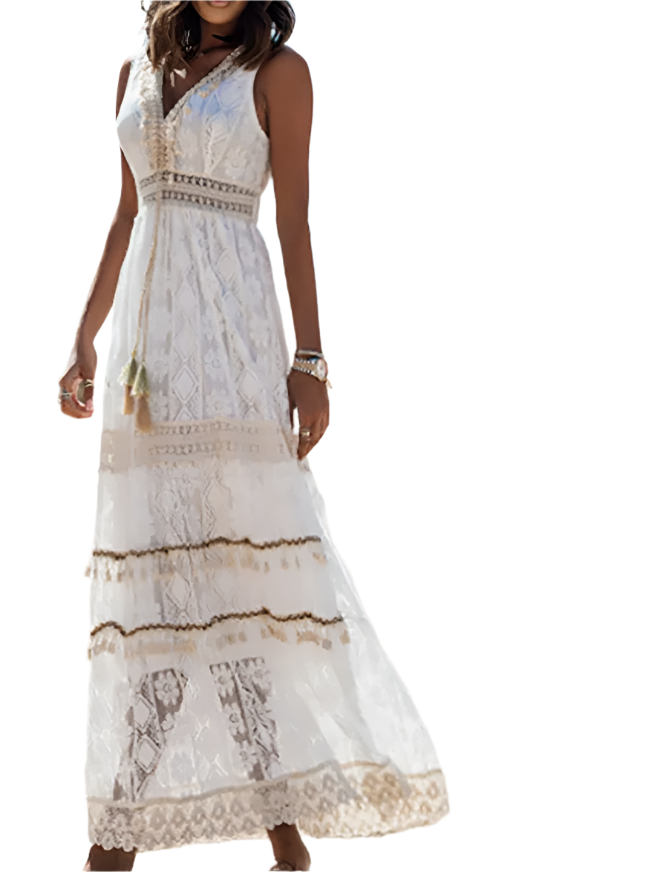 Robe Longue Femme – Élégance Bohème et Confort Estival 2