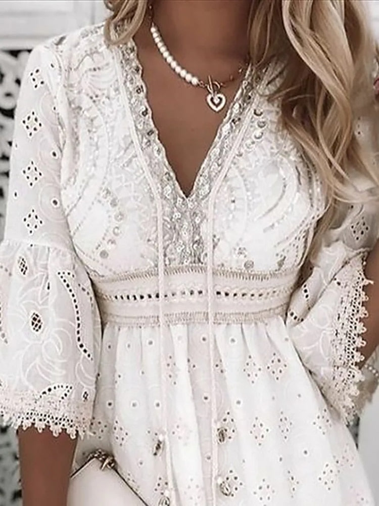 Adalida - Robe Chic Classique pour Femmes – Élégante & Raffinée