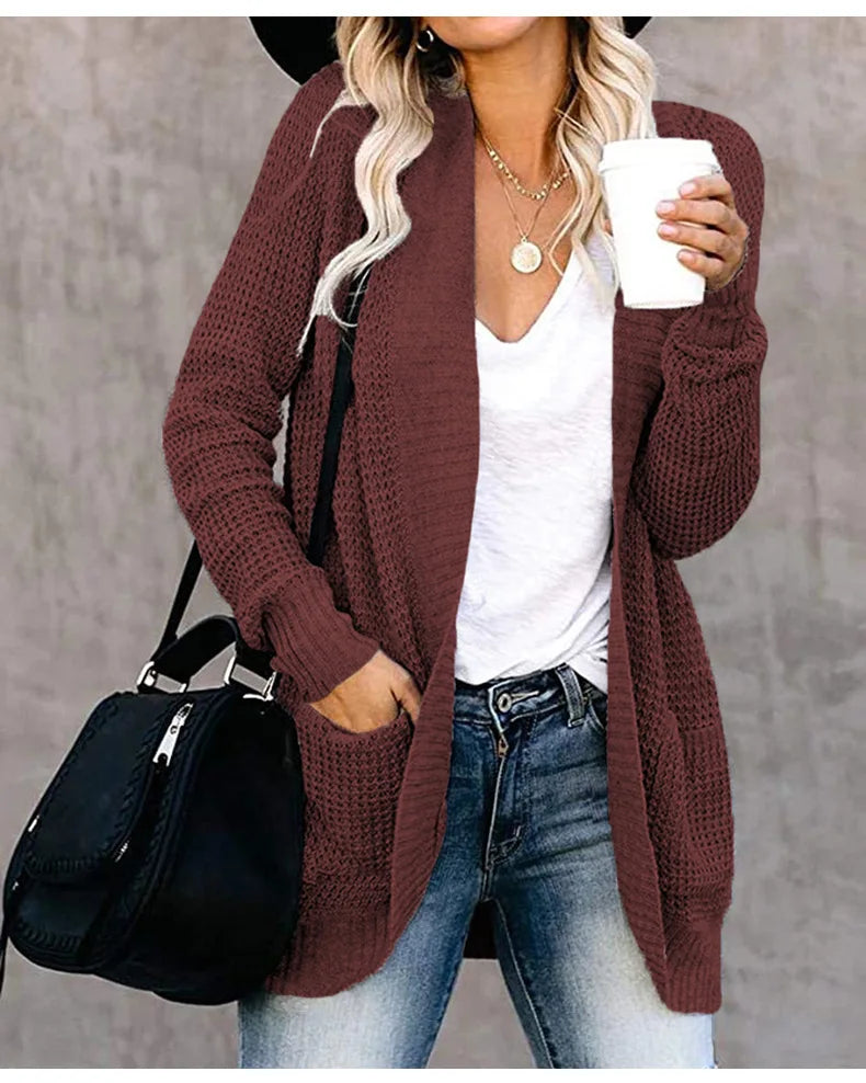 Anaé – Cardigan Élégant pour Femmes – Polyvalent & Stylé