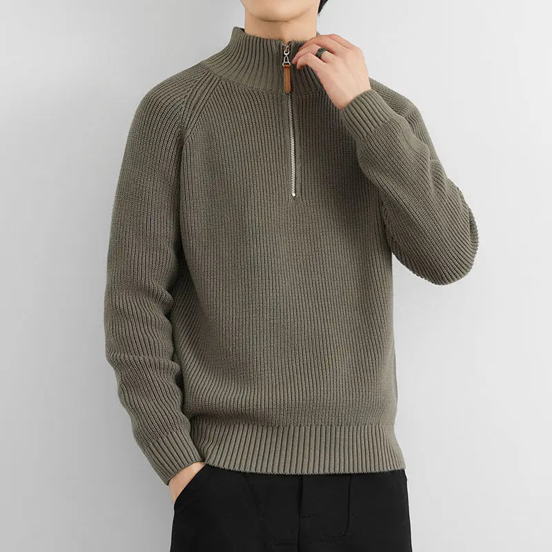 HERITAGE HALF ZIPPED SWEATER Caliboot