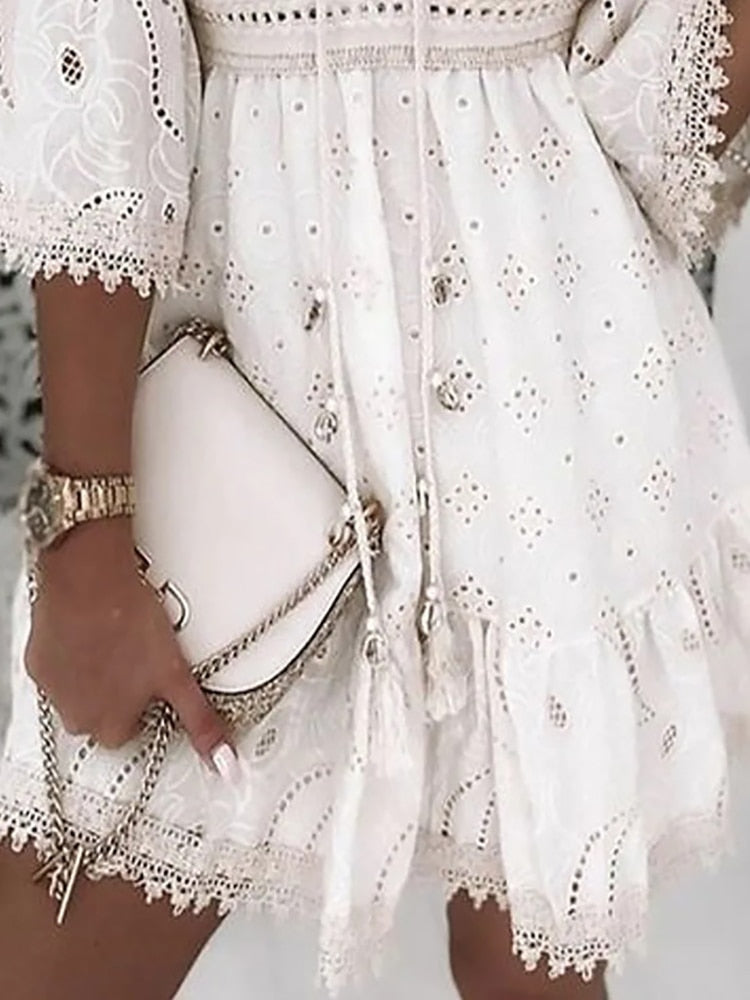 Adalida - Robe Chic Classique pour Femmes – Élégante & Raffinée
