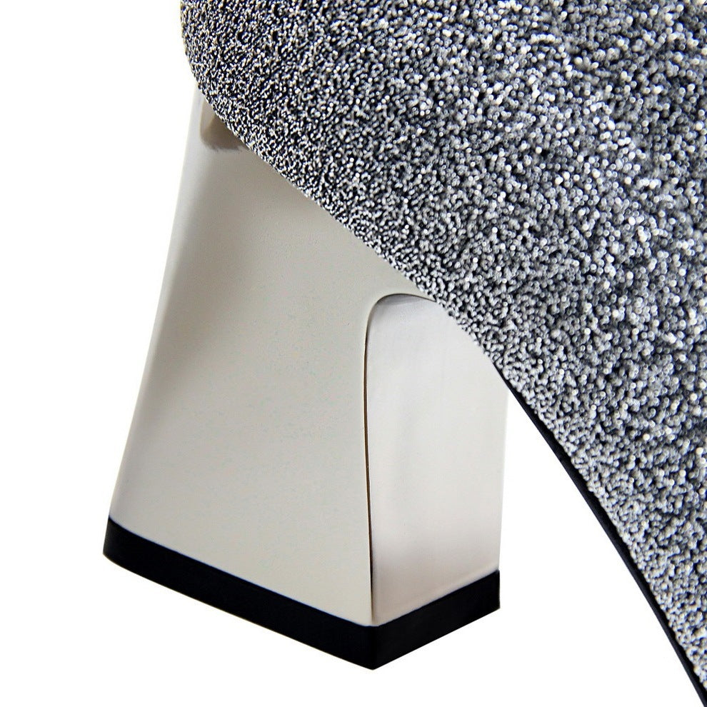 Sequin Ankle Boots for Women – Glamorous & Comfortable