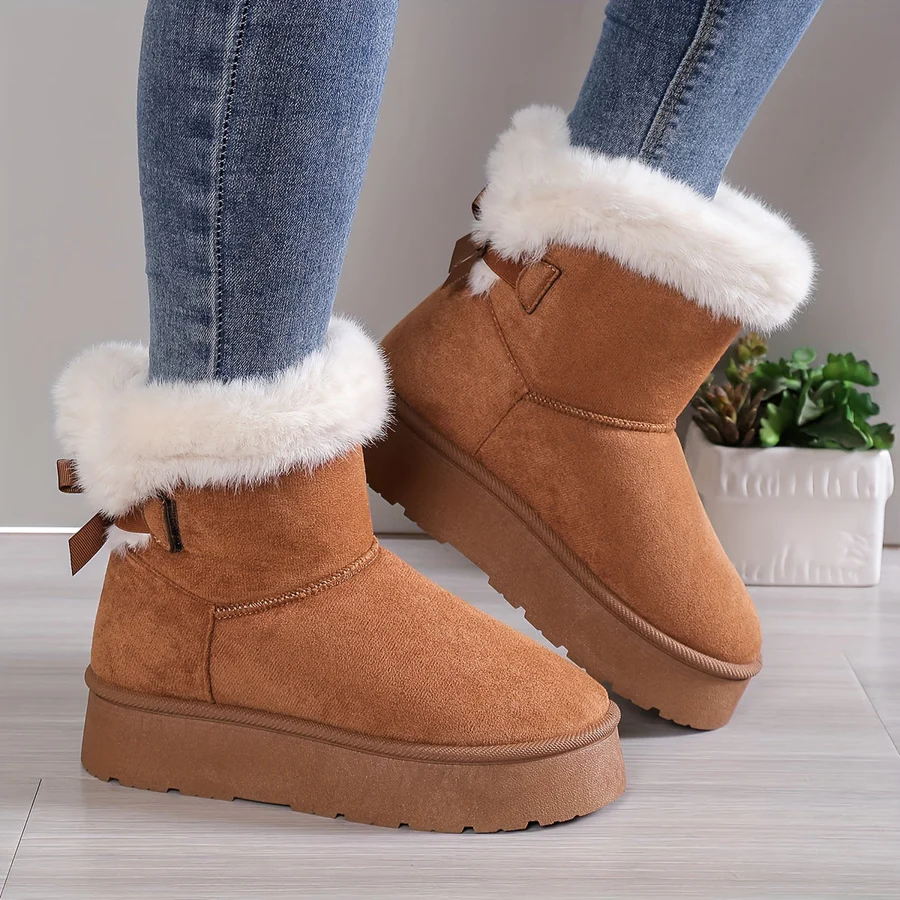 Slip-On Winter Boots for Women – Stylish Comfort for Chilly Days