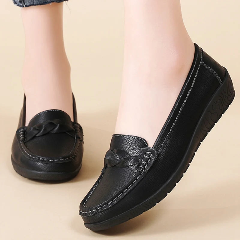 Soft Black Loafers for Women – Effortless Style & Comfort