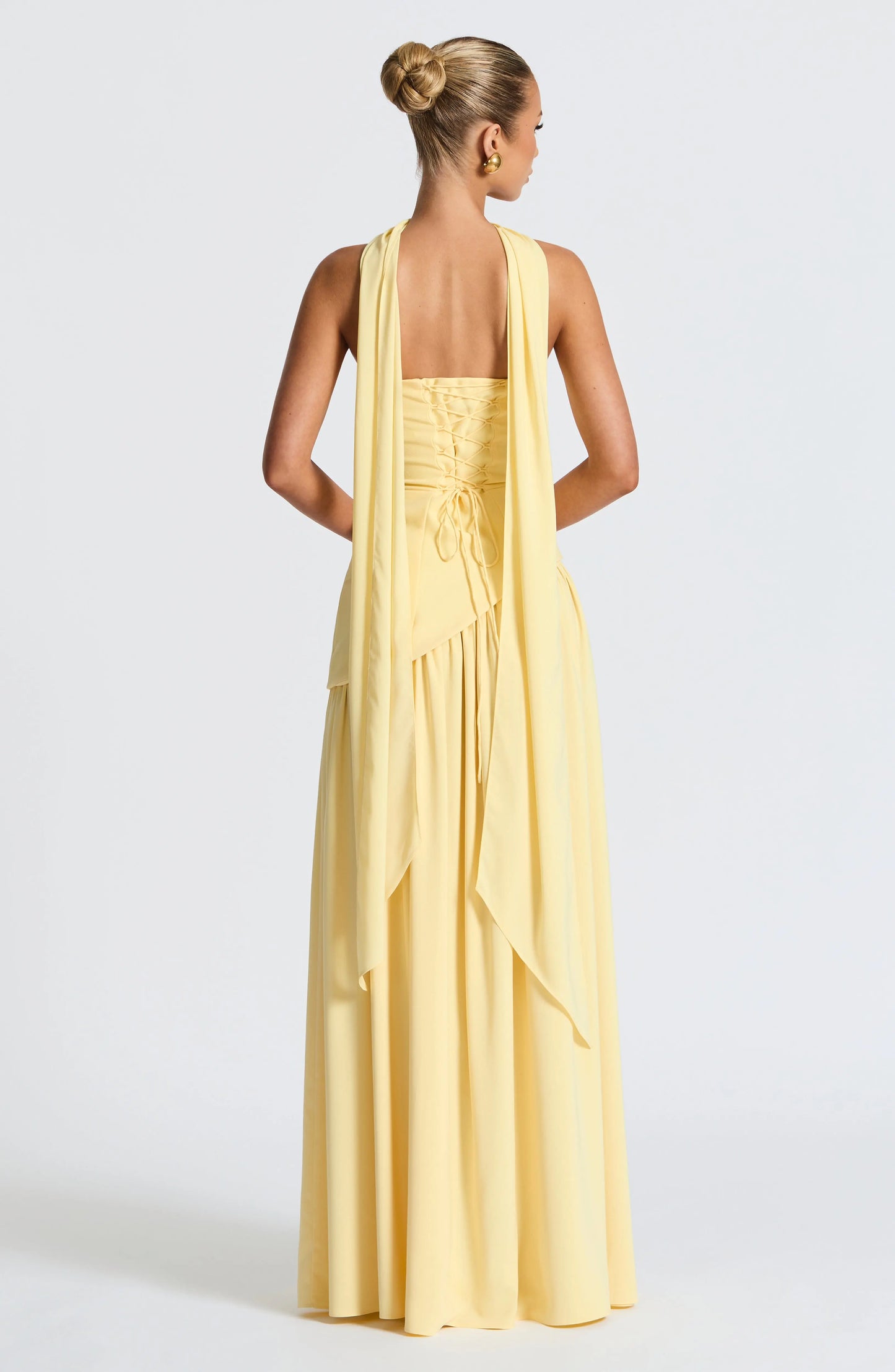 Strapless Maxi Dress for Women – Elegant & Flowing 3