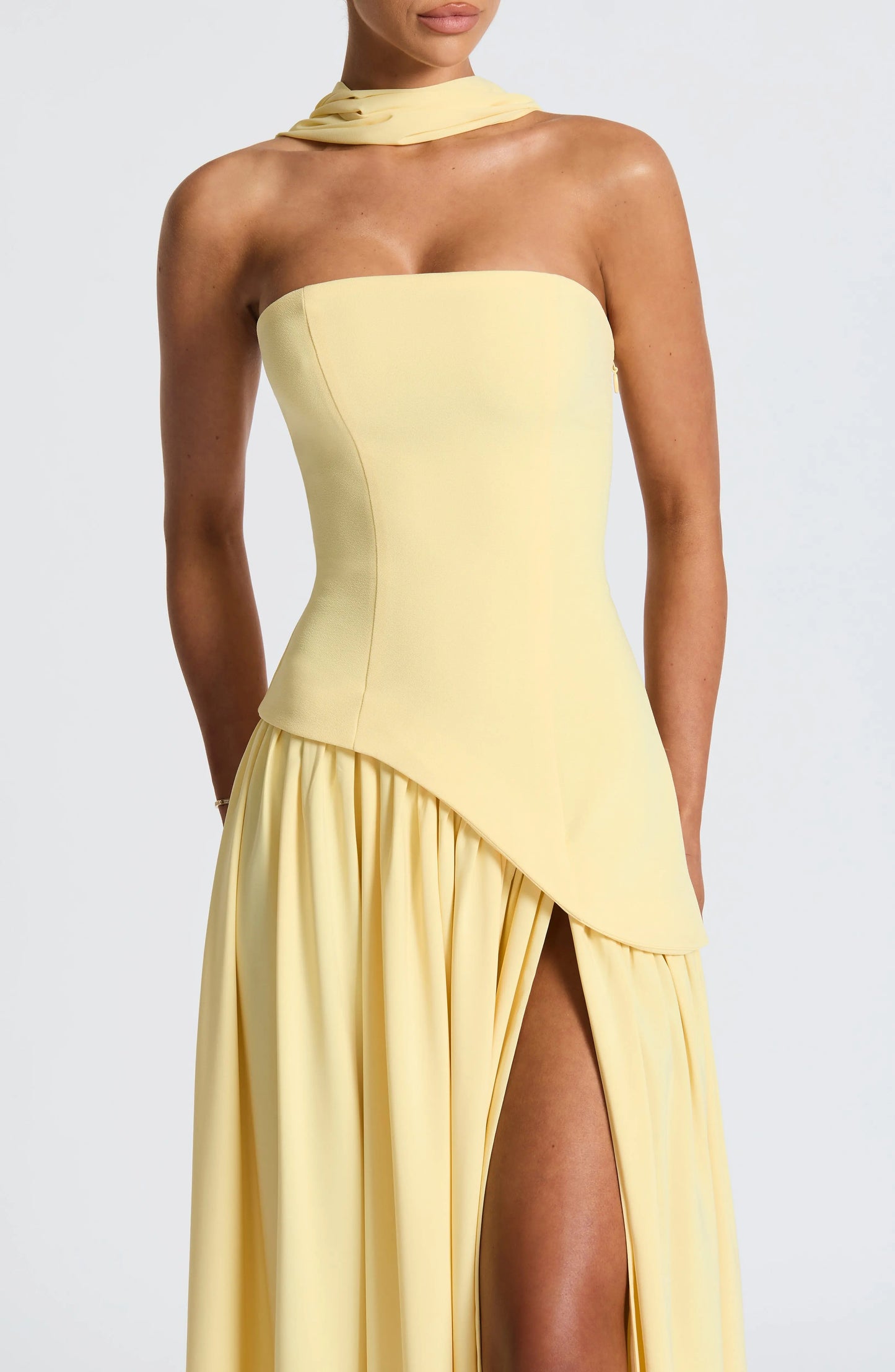 Strapless Maxi Dress for Women – Elegant & Flowing 4