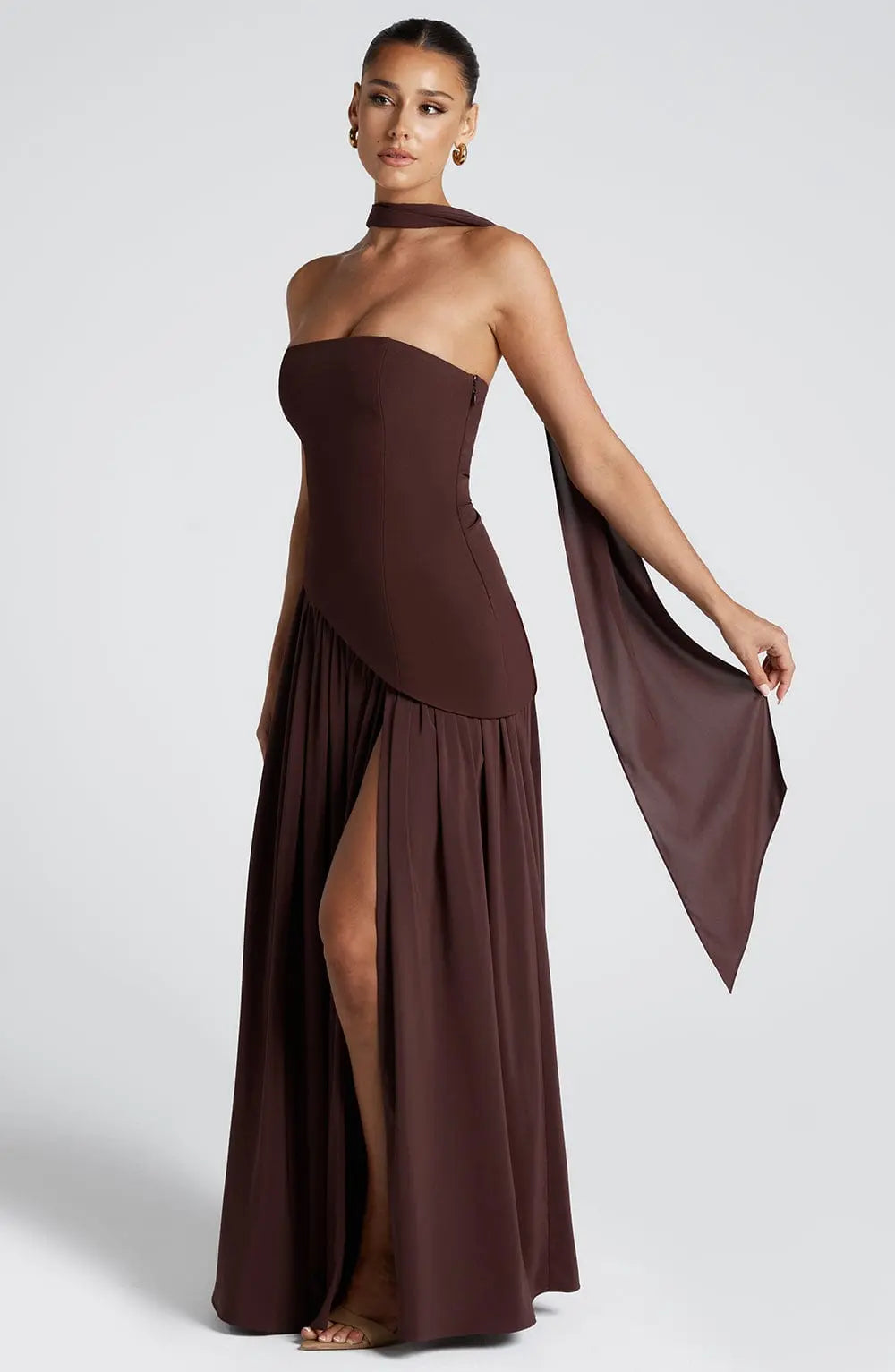 Strapless Maxi Dress for Women – Elegant & Flowing 6