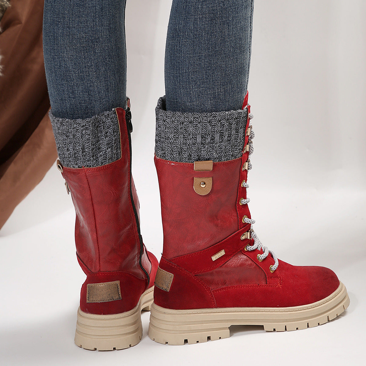 Stylish Mid-Calf Boots for Women – Comfortable & Versatile