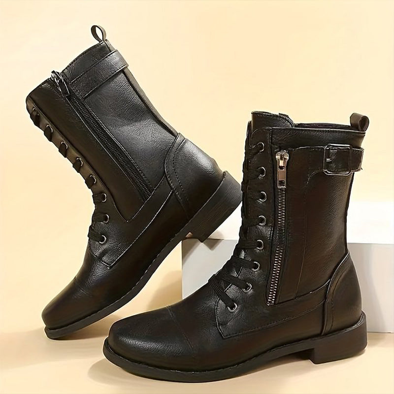 Stylish Side Zip Boots for Women – Comfort & Support for Everyday Wear