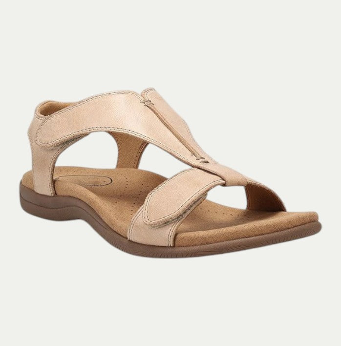 Supportive Leather Sandals for Women – Effortless Comfort & Style