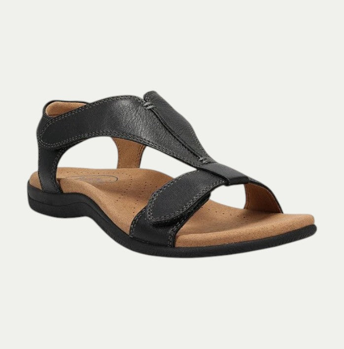 Supportive Leather Sandals for Women – Effortless Comfort & Style