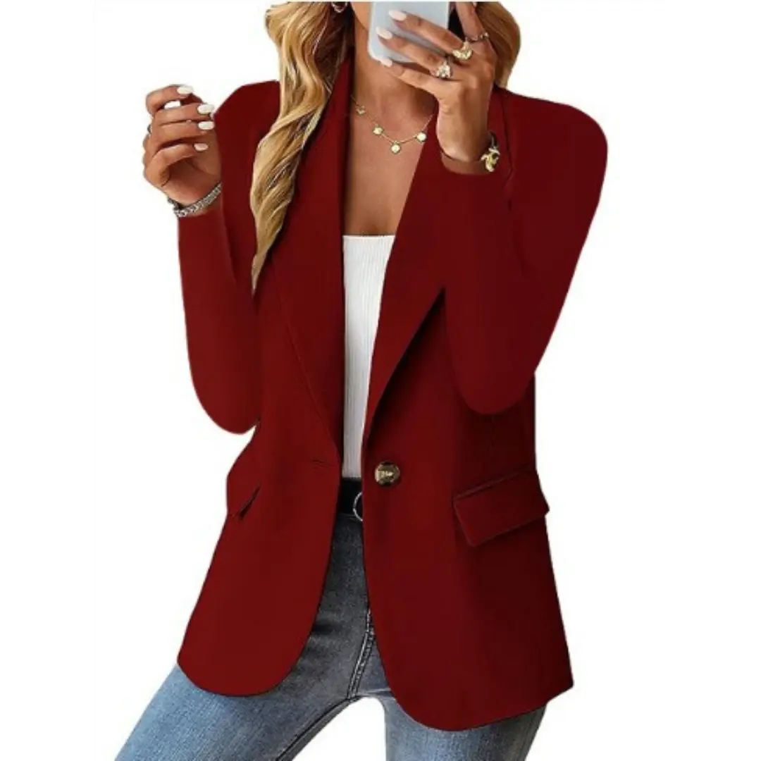 Tailored Black Blazer for Women – Effortless Sophistication & Versatile Style-Caliboot