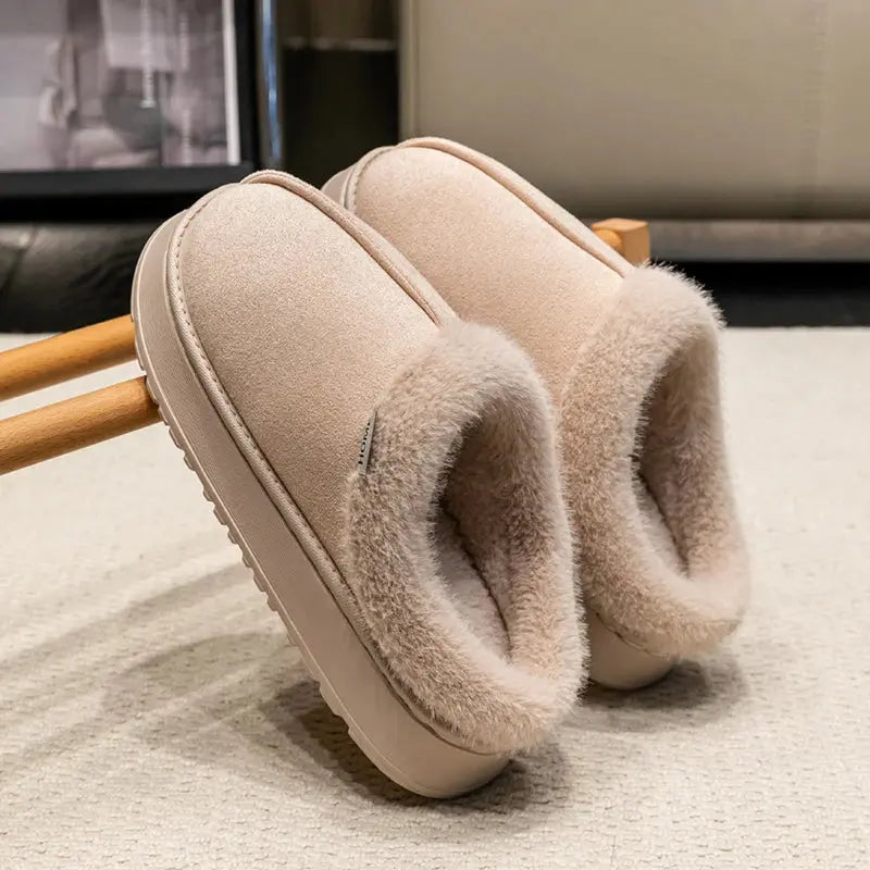 Thick Sole Slippers for Men – Cozy & Anti-Slip Comfort