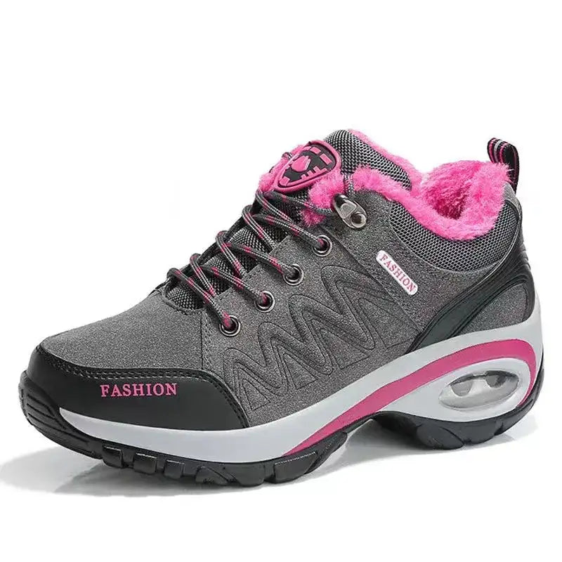 Thick Sole Wedge Sneakers for Women – Stylish & Comfortable