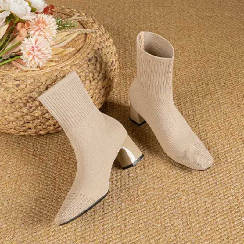 Trendy High Sock Boots for Women – Stylish & Comfortable
