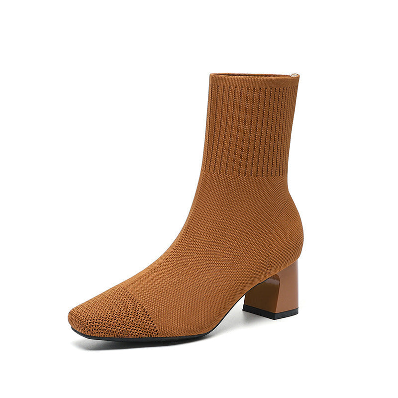 Trendy High Sock Boots for Women – Stylish & Comfortable
