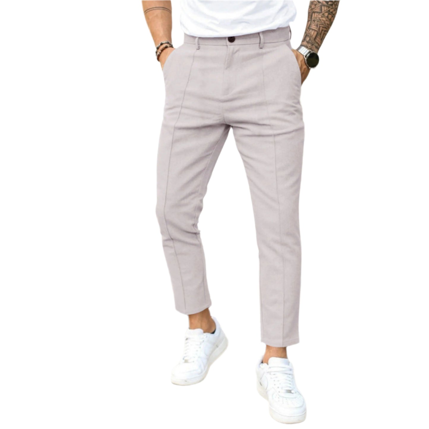 Urban Style – Pantalon Chino Homme – Confort Léger et Polyvalent 1