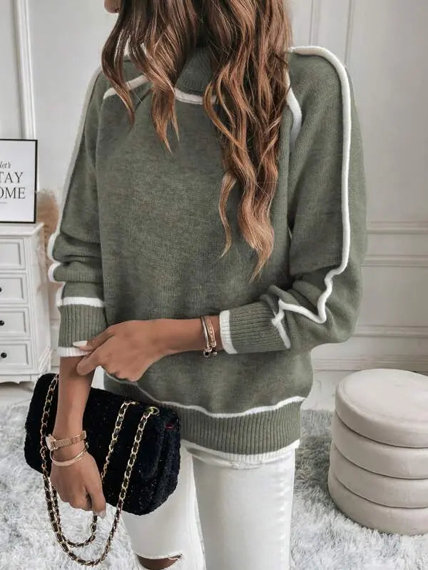 Warm Lined Women's Sweater – Cozy & Elegant Style 4