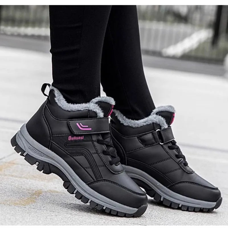 Waterproof Ankle Snow Boots for Women – Cozy & Stylish Comfort