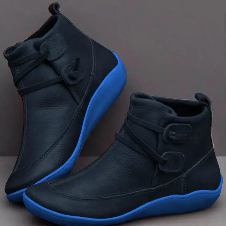 Waterproof Black Ankle Boots for Women β Stylish & Functional-Caliboot