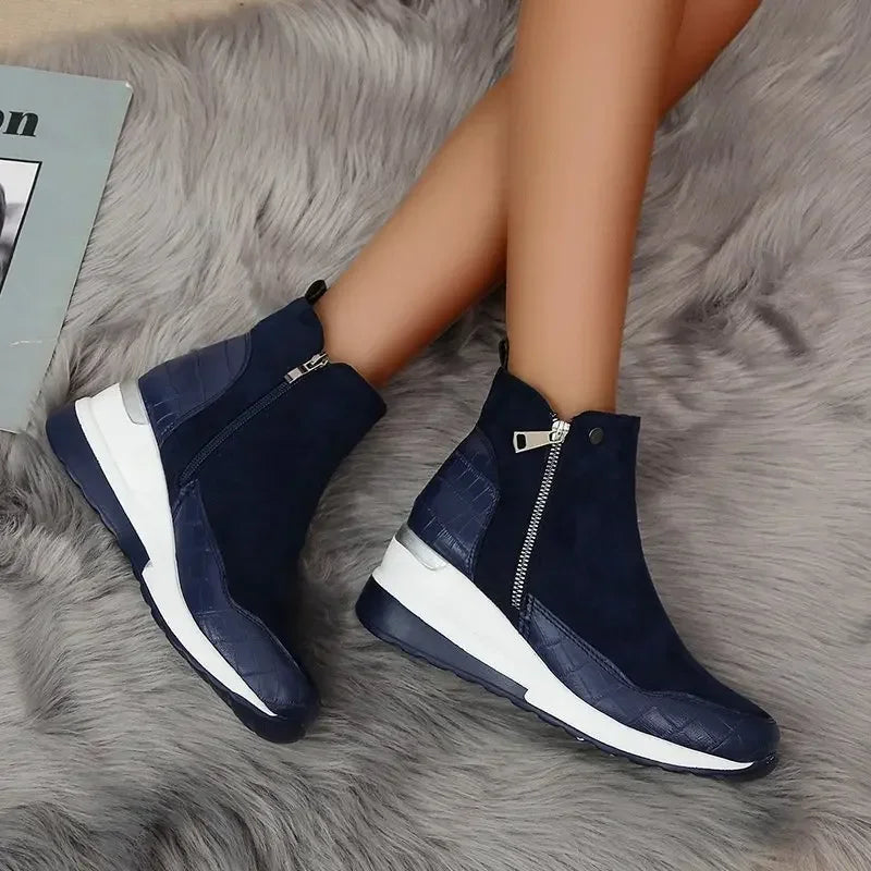 Wedge Ankle Boots for Women – Chic & Comfortable Style