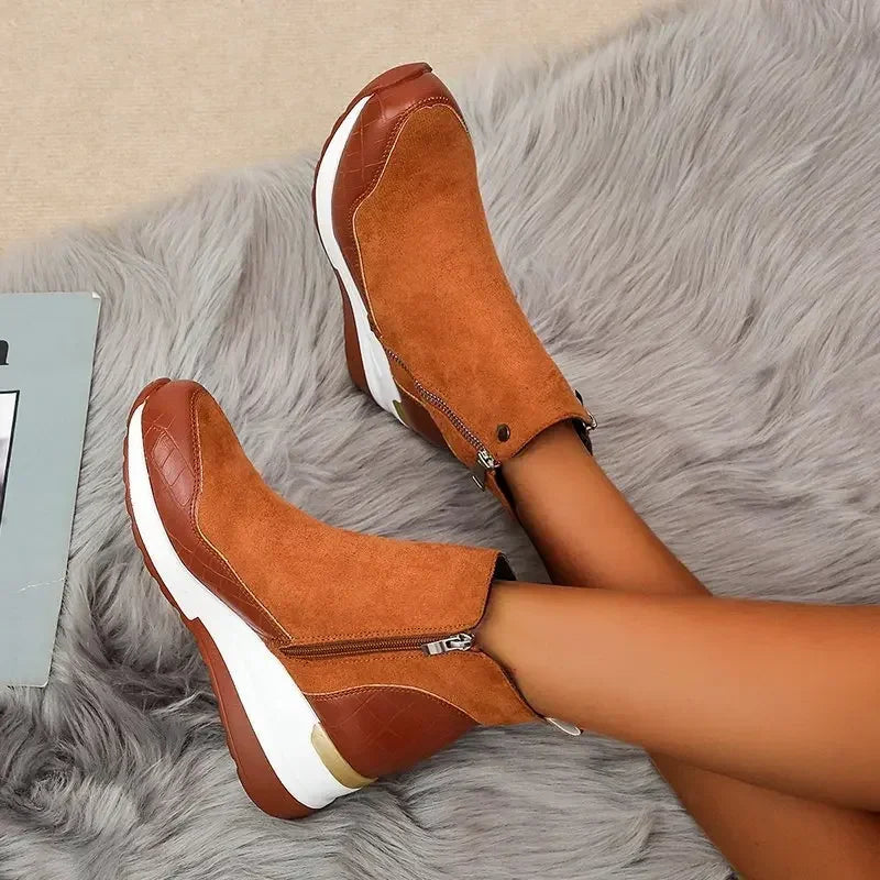 Wedge Ankle Boots for Women – Chic & Comfortable Style