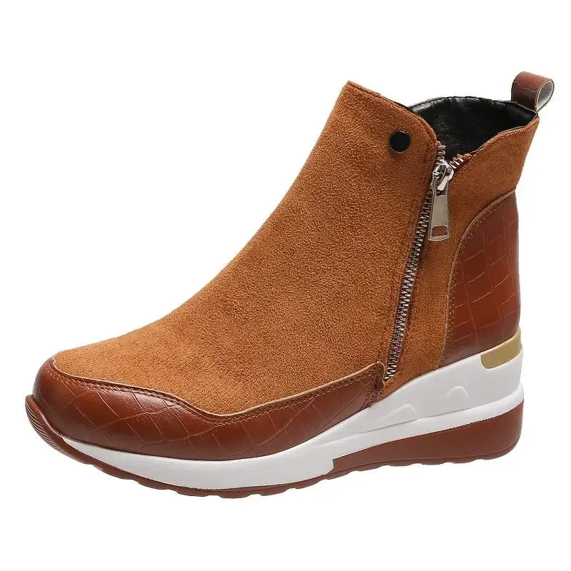 Wedge Ankle Boots for Women – Chic & Comfortable Style