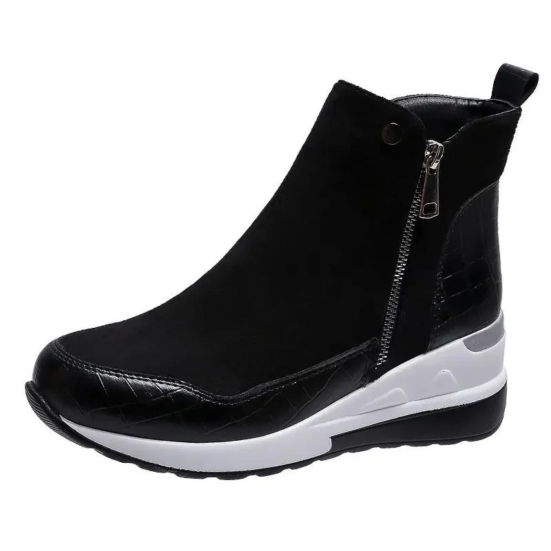 Wedge Ankle Boots for Women – Chic & Comfortable Style
