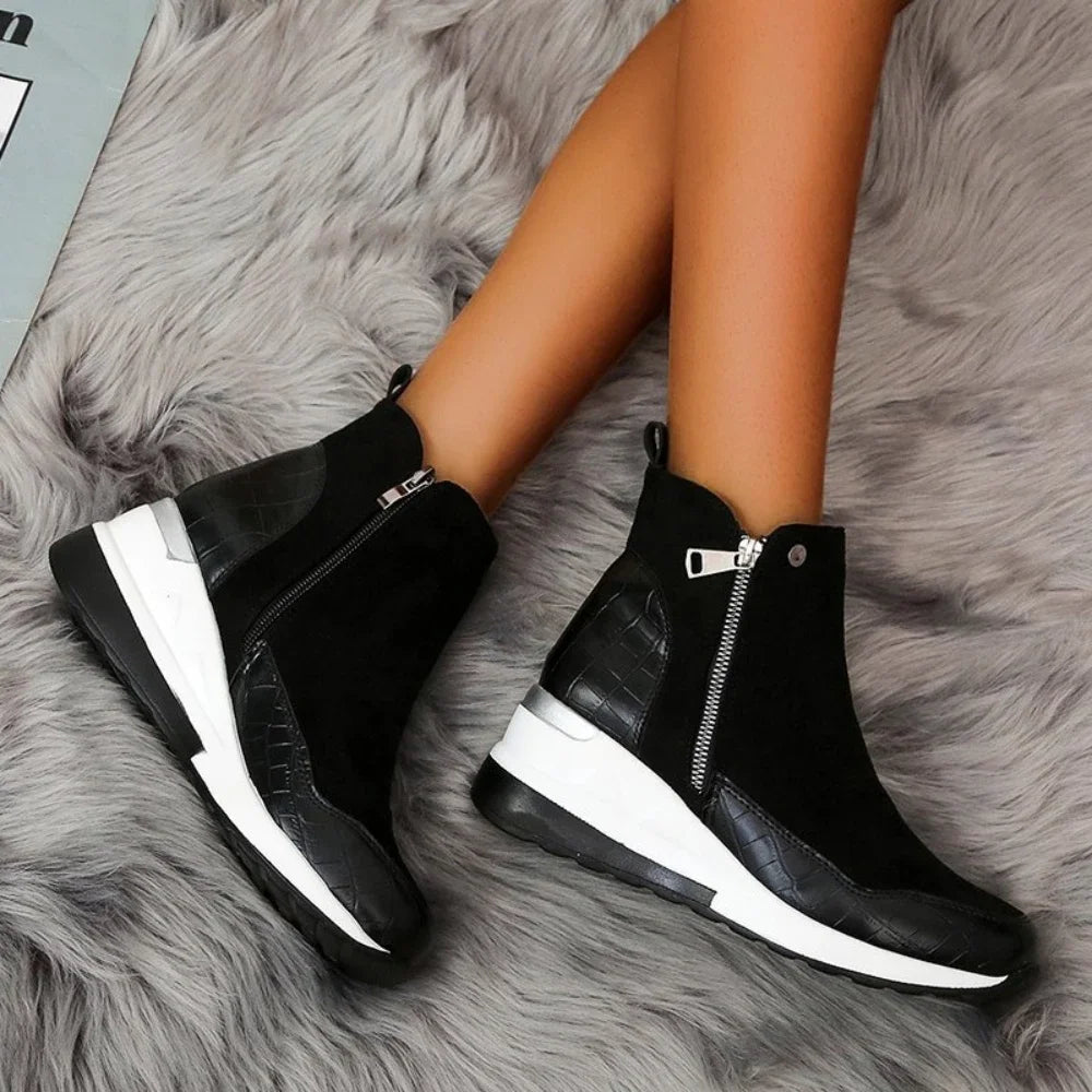 Wedge Ankle Boots for Women – Chic & Comfortable Style