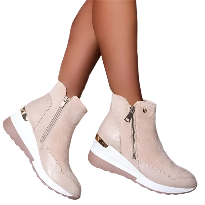 Wedge Heel Winter Boots for Women – Stylish & Cozy Comfort