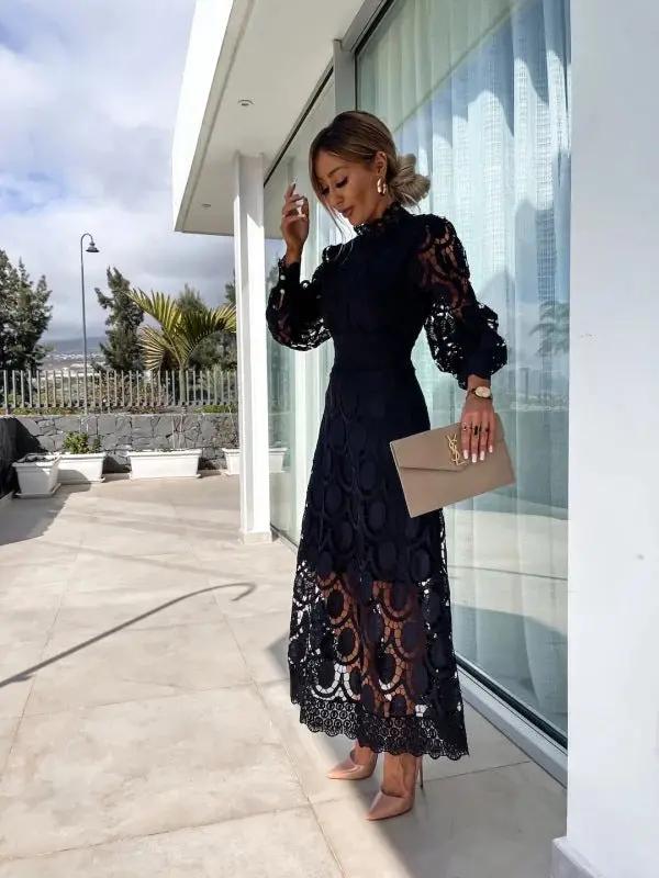 White Lace Dress for Women – Elegant & Airy Summer Style-Caliboot