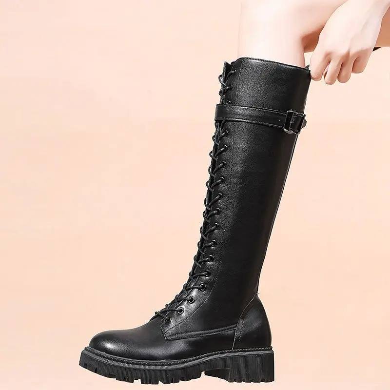 Wide Calf Black Heeled Boots for Women – Stylish & Comfortable Fit
