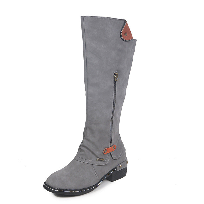 Zip-Up Ankle Boots for Women – Chic & Comfortable Style