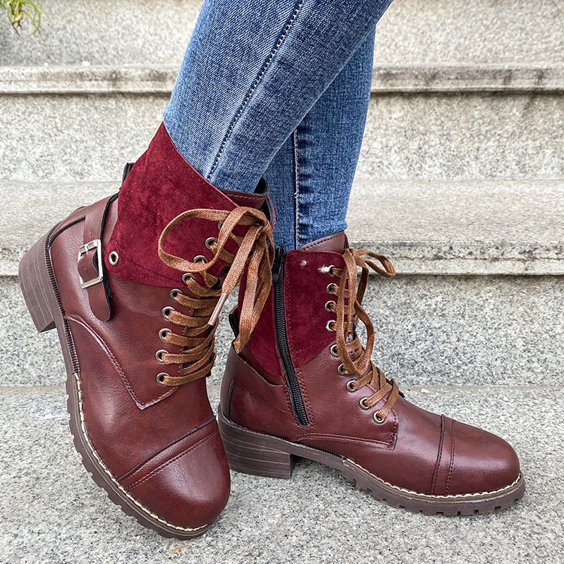 Bottes à la Mode Lacées