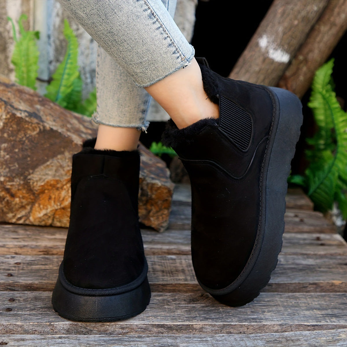 bottes femme noir caliboot