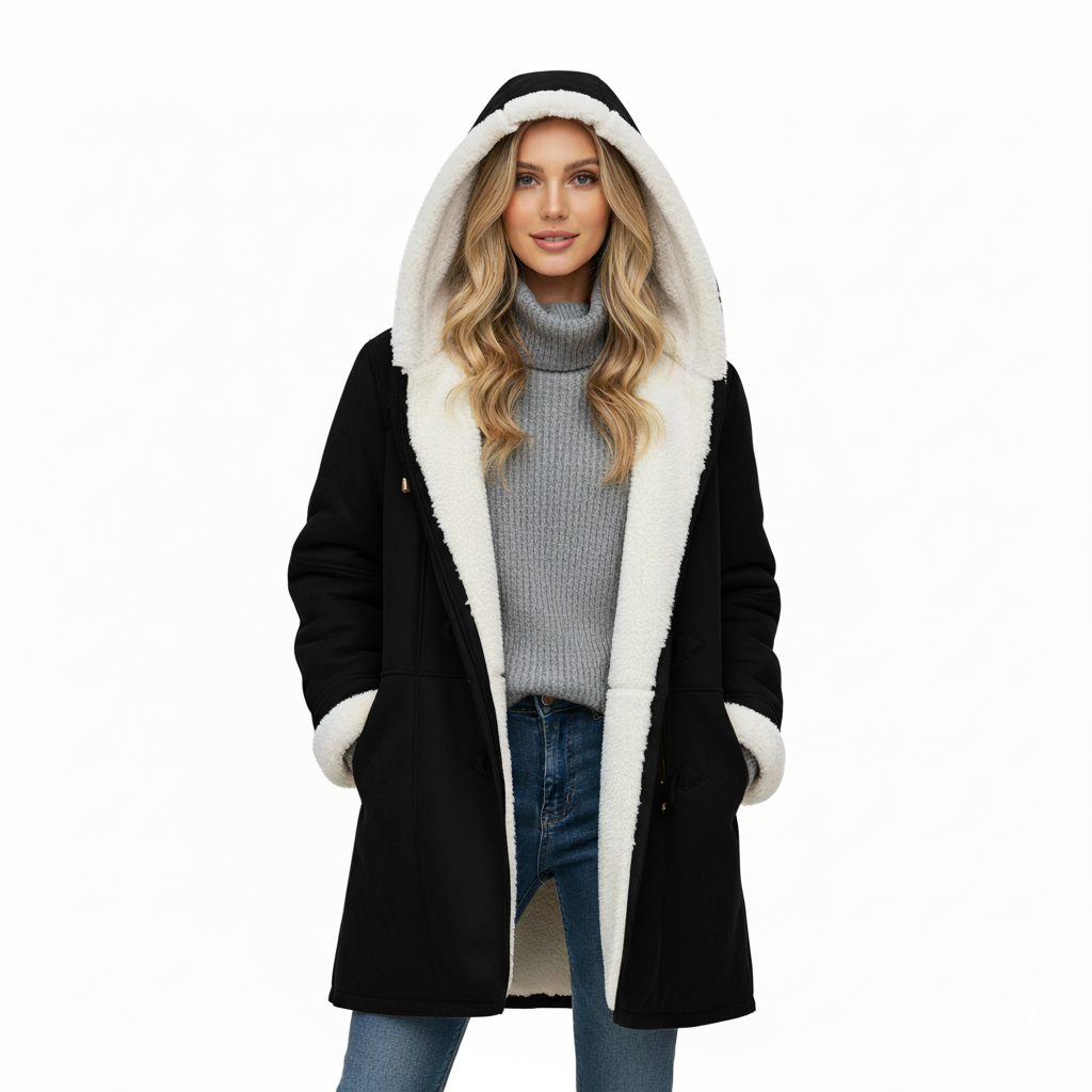 Comfort Brown Jacket for Women – Stylish & Warm Winter Coat Caliboot