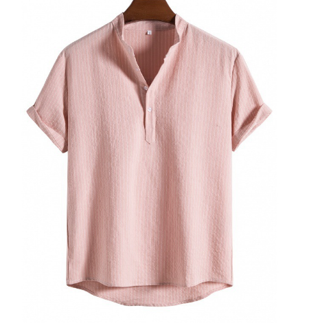 Huskar - Chemise Rayée Décontractée pour Hommes – Légère & Confortable