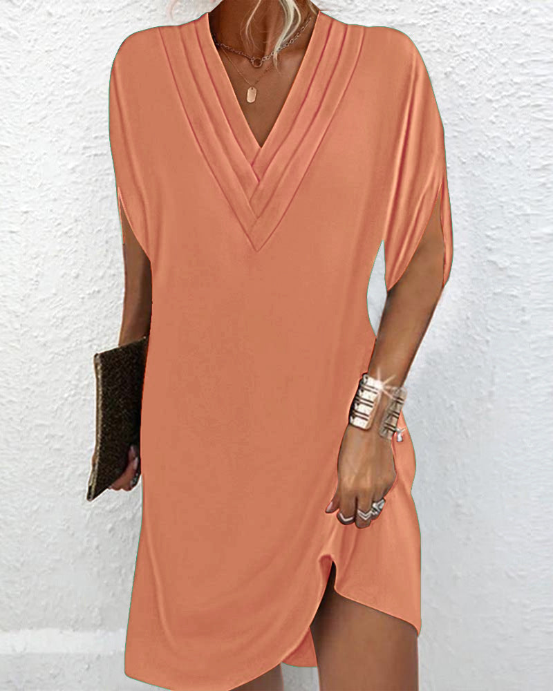 Maëva – Robe Élégante pour Femmes – Fendue & Sophistiquée