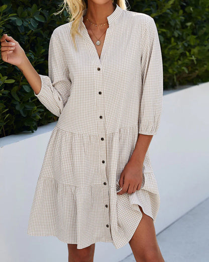 Suzzete - Robe à Manches Longues pour Femmes – Chic & Intemporelle