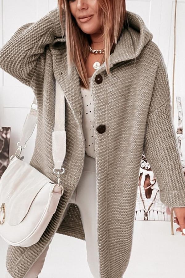 Marsgann - Cardigan Boutonné pour Femmes – Confortable & Stylé