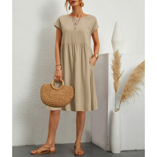 Liora – Robe en Jersey pour Femmes – Décontractée & Chic
