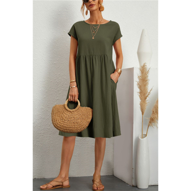 Liora – Robe en Jersey pour Femmes – Décontractée & Chic