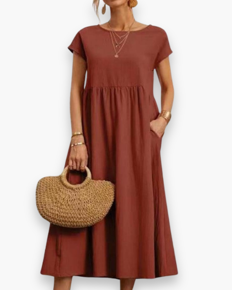 Julika - Robe Longue pour Femmes – Légère & Élégante