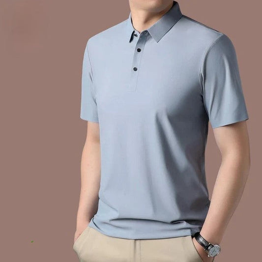 August - Polo Classique pour Hommes – Frais & Polyvalent