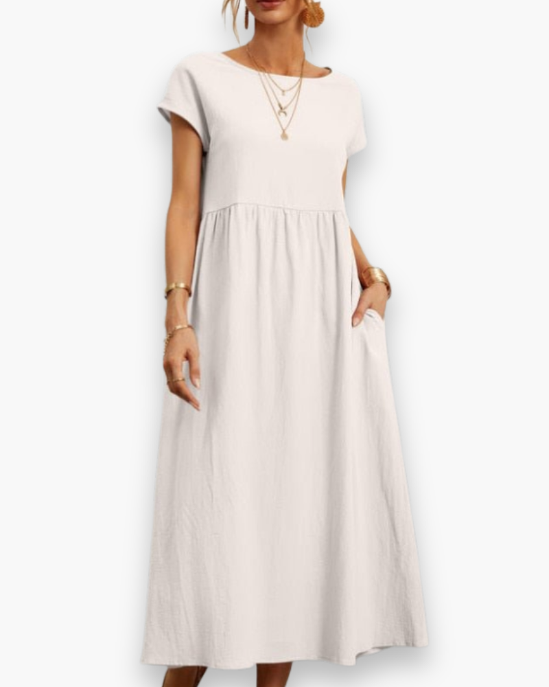 Julika - Robe Longue pour Femmes – Légère & Élégante